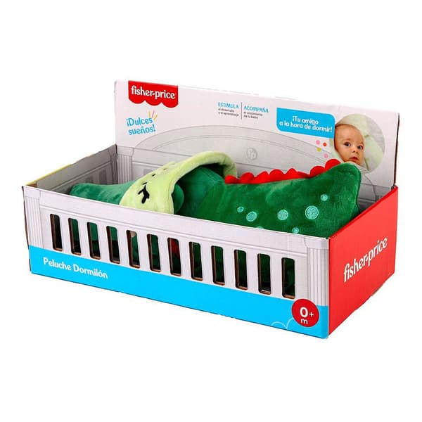 Reig Musicales Musiikkilelu Fisher Price Cocodrilo Dormilón 30 Cm Vihreä