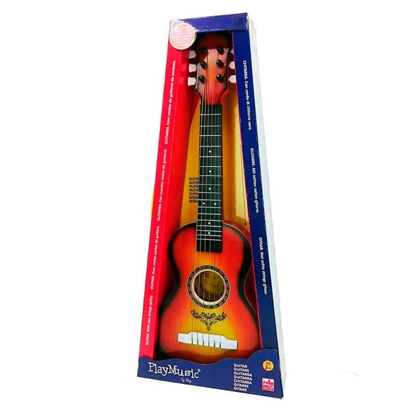 Reig Musicales Guitar 6 59 Cm 59 Cm Klassisk Plastik Orange