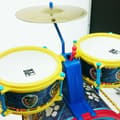 Miniatyrbild 4 av 5: Paw Patrol Drums with base and stool with drumsticks  Plastic 55 x 36 x 38 cm