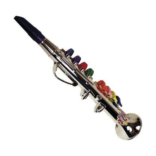 childs Clarinet Reig with colourful keys