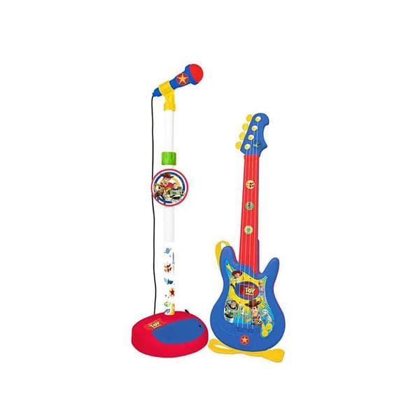 Claudio Reig Guitar-og Mikrofonstativ Toyy With Adjustable Height Amplifier