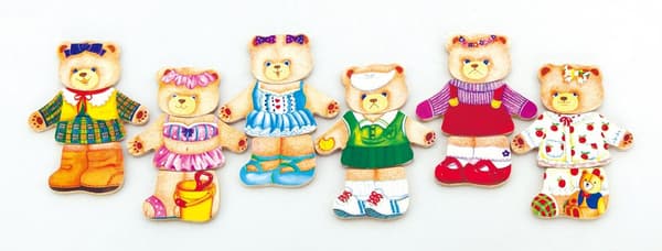Viga 56403 Nalle - tytön pukeutumispalapeli