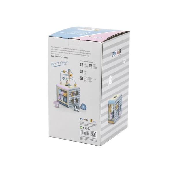 Viga 44030 PolarB Pedagogisk kub med en rumslig labyrint