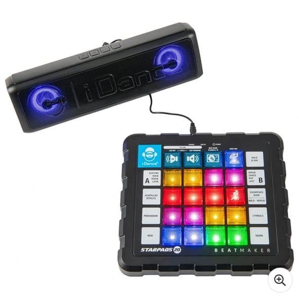iDance Starpads 20 Beatmaker with Soundbar Bluetooth Speaker