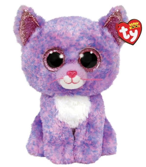 Maskotka Ty Kot lawendowy Cassidy 24 cm