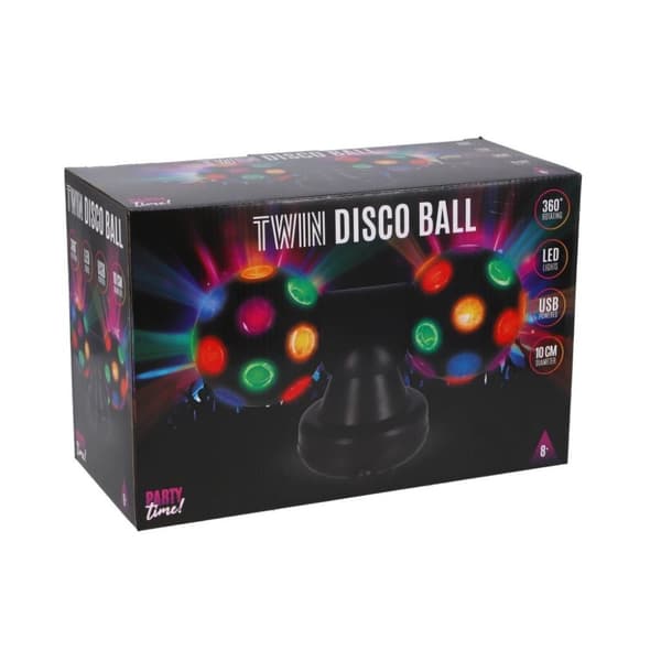 Party Time Twin Disco Ball Sort