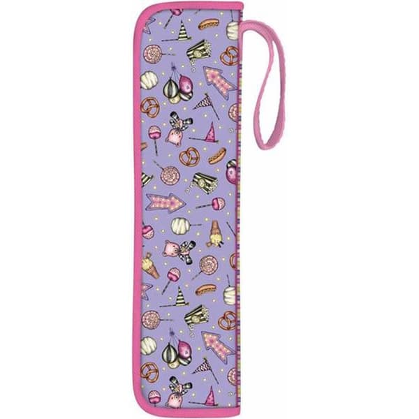 Recorder bag Gorjuss First prize Lilac 10 x 36 x 2,5 cm