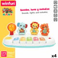 Pikkukuva 2 / 10: Toy piano Winfun 26 x 11 x 15 cm (4 Units)