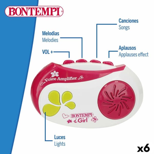 Toy microphone Bontempi