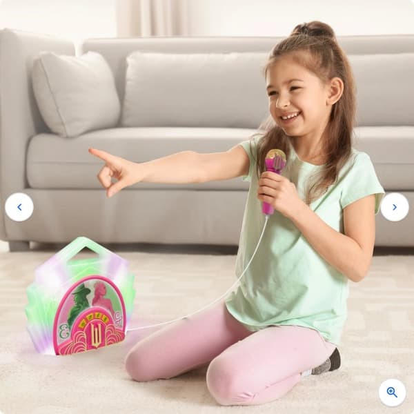 Wicked Sing-Along Bluetooth Boombox with Microphone
