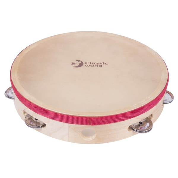 Musikinstrument Tamburin 25 cm Lumarko!