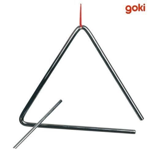 GOKI Triangel med metallstång - L16cm
