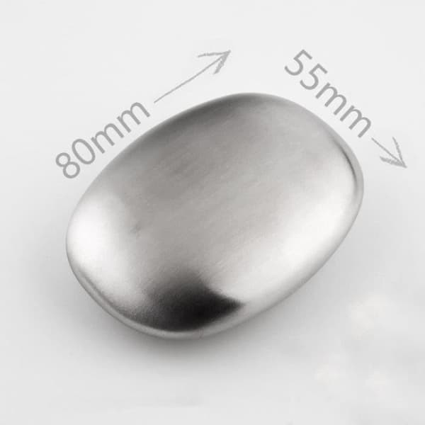 UHPPOTE Portable Metal Smell Remover Rostfritt stål Magic Soap Bar för kök