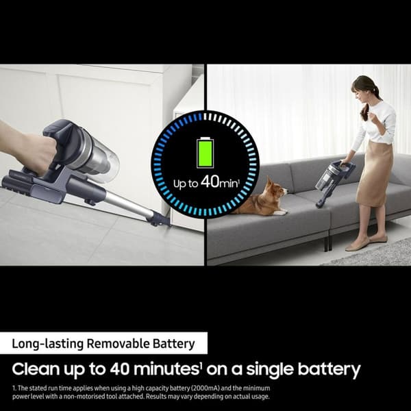 Sladdlös Cyklonborstdammsugare Samsung VS15A60AGR5 150 W