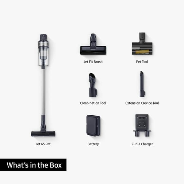 Sladdlös Cyklonborstdammsugare Samsung VS15A60AGR5 150 W