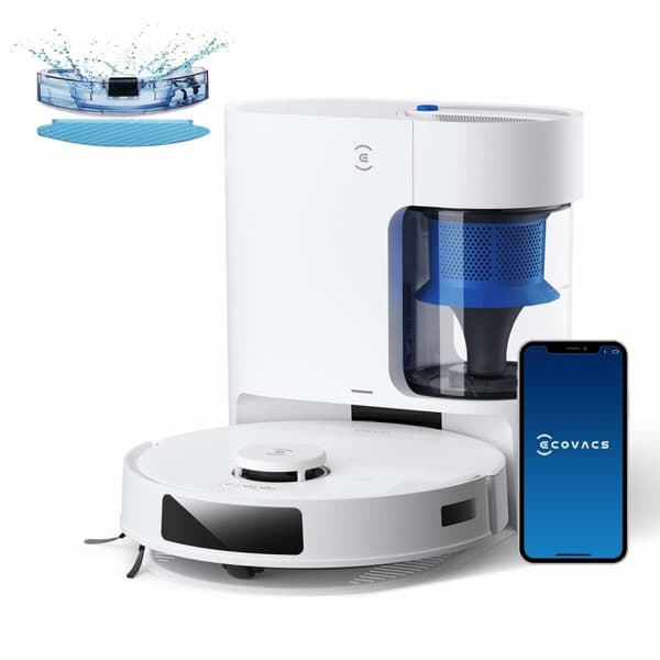 Robotdammsugare ECOVACS DEEBOT N20 Plus 5200 mAh Vit