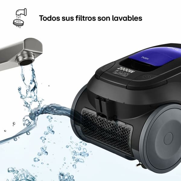 Påsfri Dammsugare LG VK8506NHAG Röd 650 W