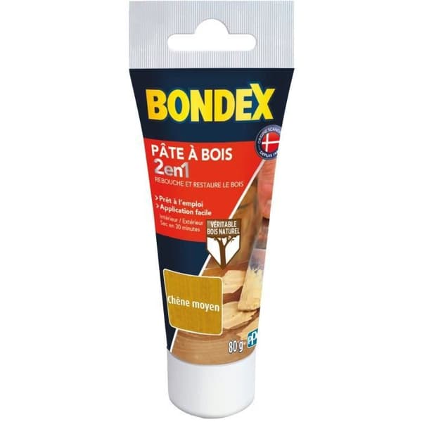 Mellem Egetræsfyld - BONDEX - 420479 - 80 g