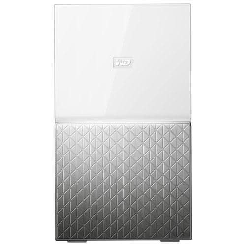 WD My Cloud Home Duo WDBMUT0060JWT - Personlig molnlagringsenhet - 6 TB - HDD 3 TB x 2 - RAID 1, JBOD - Gigabit Ethernet