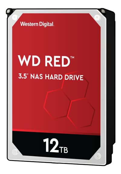 WD RED Nas HDD 3,5" 12TB, 256MB, 5400RPM