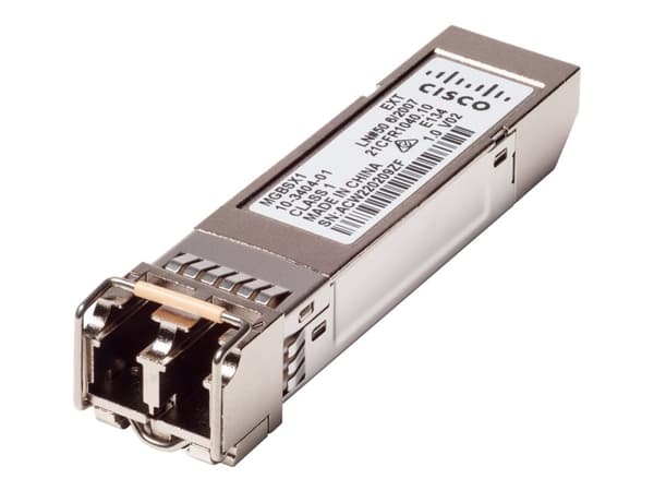 Cisco Small Business MGBSX1 - SFP (mini-GBIC) transceivermodul - 1GbE - 1000Base-SX - LC - for Business 110 Series; 220 Series; 350 Series; Small Bus