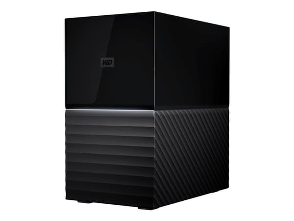 WD My Book Duo WDBFBE0200JBK - Harddiskarray - 20 TB - 2 brønner - HDD 10 TB x 2 - USB 3.1 (ekstern)