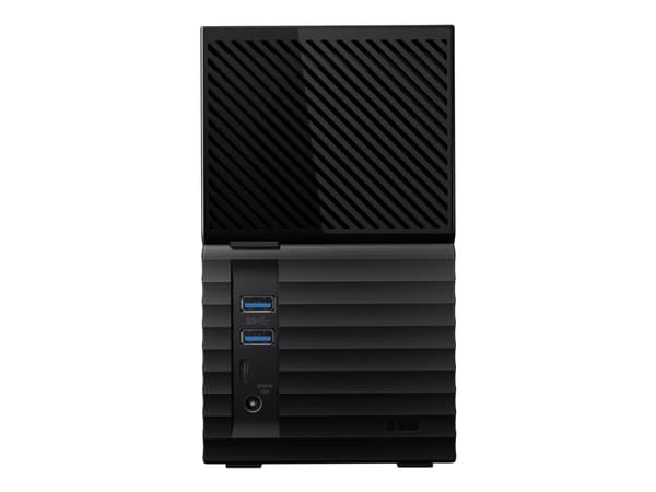 WD My Book Duo WDBFBE0200JBK - Harddiskarray - 20 TB - 2 brønner - HDD 10 TB x 2 - USB 3.1 (ekstern)