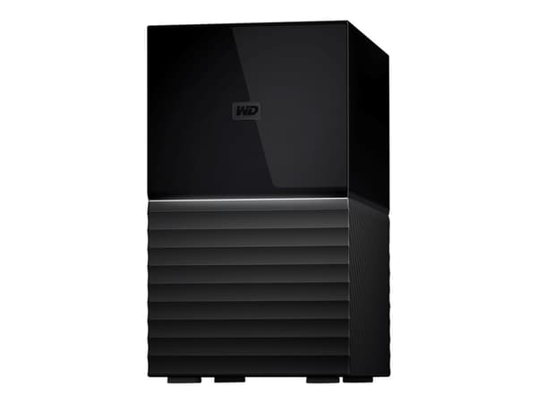 WD My Book Duo WDBFBE0160JBK - Hårddiskar - 16 TB - 2 fack - HDD 8 TB x 2 - USB 3.1 (extern)