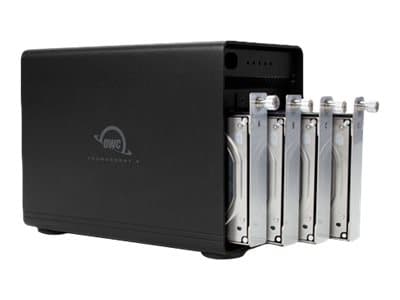 OWC ThunderBay 4 - Hårddiskar - 4 fack (SATA-600) - Thunderbolt 3 (extern)
