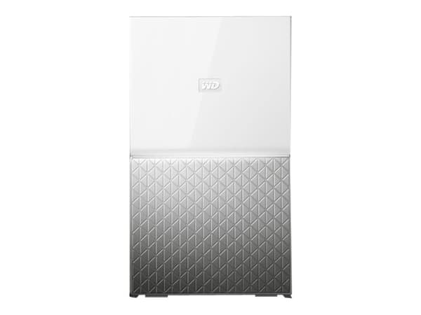 WD My Cloud Home Duo WDBMUT0040JWT - Personlig skylagringsenhet - 4 TB - HDD 2 TB x 2 - Gigabit Ethernet