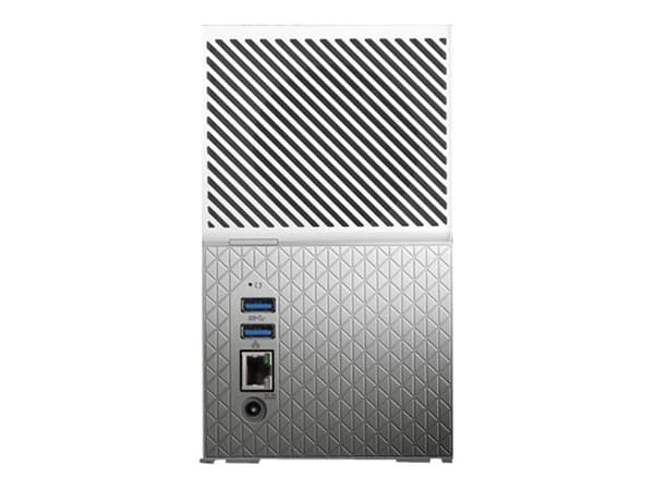 WD My Cloud Home Duo WDBMUT0040JWT - Personlig skylagringsenhet - 4 TB - HDD 2 TB x 2 - Gigabit Ethernet