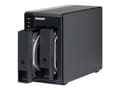 Miniatyrbild 3 av 5: QNAP TR-002 - Hårddiskarray - 2 fack (SATA-600) - USB 3.1 Gen 2 (extern)
