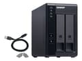 Miniatyrbild 5 av 5: QNAP TR-002 - Hårddiskarray - 2 fack (SATA-600) - USB 3.1 Gen 2 (extern)