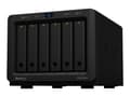 Miniatyrbild 1 av 5: Synology Disk Station DS620slim - NAS-server - 6 fack - SATA 6Gb/s - RAID RAID 0, 1, 5, 6, 10, JBOD - RAM 2 GB - Gigabit Ethernet - iSCSI support