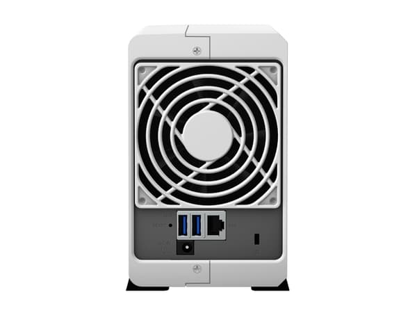 Synology Disk Station DS220j - NAS-server - 2 brønner - SATA 6Gb/s - RAID RAID 0, 1, JBOD - RAM 512 MB - Gigabit Ethernet - iSCSI støtte