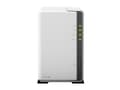 Miniatyrbilde 2 av 5: Synology Disk Station DS220j - NAS-server - 2 brønner - SATA 6Gb/s - RAID RAID 0, 1, JBOD - RAM 512 MB - Gigabit Ethernet - iSCSI støtte