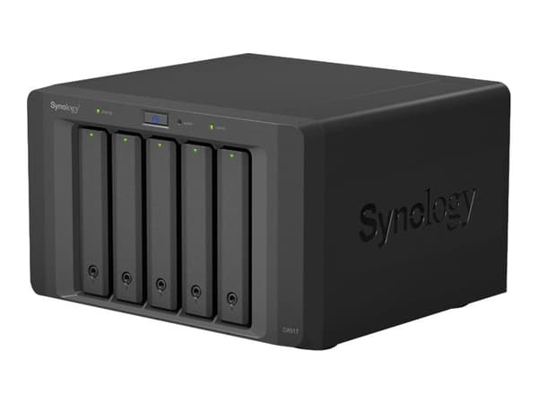 Synology DX517 - Kabinett för lagringsenheter - 5 fack - TAA-kompatibel