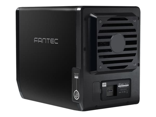 FANTEC QB-35U31 - Harddiskarray - 4 brønner (SATA-600) - USB 3.1 Gen 2 (ekstern)