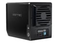 Miniatyrbild 5 av 5: FANTEC QB-35U31R - Solid state/harddiskmatris - 4 fack (SATA-600) - USB 3.1 Gen 2 (extern)