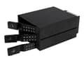 Miniatyrbilde 3 av 5: StarTech.com 3-Bay Hot Swap Backplane for 3.5in SAS II/SATA III - 6 Gbps HDD - Aluminum Trayless Mobile Rack Backplane (HSB3SATSASBA) - Bevegelig lag