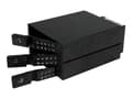 Miniatyrbilde 4 av 5: StarTech.com 3-Bay Hot Swap Backplane for 3.5in SAS II/SATA III - 6 Gbps HDD - Aluminum Trayless Mobile Rack Backplane (HSB3SATSASBA) - Bevegelig lag