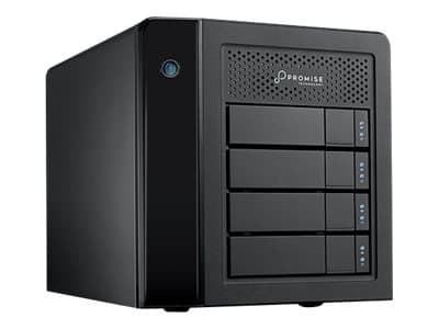 Promise Pegasus32 R4 - Harddiskarray - 16 TB - 4 brønner (SATA-600) - HDD 4 TB x 4 - Thunderbolt 3, USB 3.2 Gen 2 (ekstern)