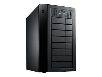 Promise Pegasus32 R8 - Hårddiskarray - 64 TB - 8 fack (SATA-600) - HDD 8 TB x 8 - Thunderbolt 3, USB 3.2 Gen 2 (extern)
