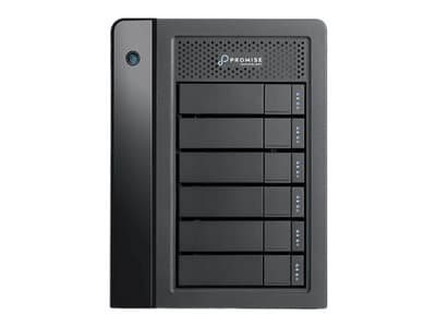 Promise Pegasus32 R6 - Harddiskarray - 84 TB - 6 brønner (SATA-600) - HDD 14 TB x 6 - Thunderbolt 3, USB 3.2 Gen 2 (ekstern)