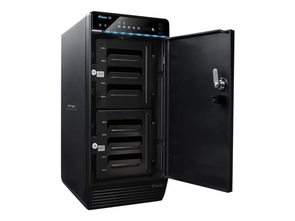 FANTEC QB-X8US3-6G - Harddiskarray - 0 GB - 8 brønner (SATA-600) - SATA 3Gb/s, USB 3.0 (ekstern)