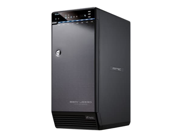 FANTEC QB-X8US3-6G - Harddiskarray - 0 GB - 8 brønner (SATA-600) - SATA 3Gb/s, USB 3.0 (ekstern)
