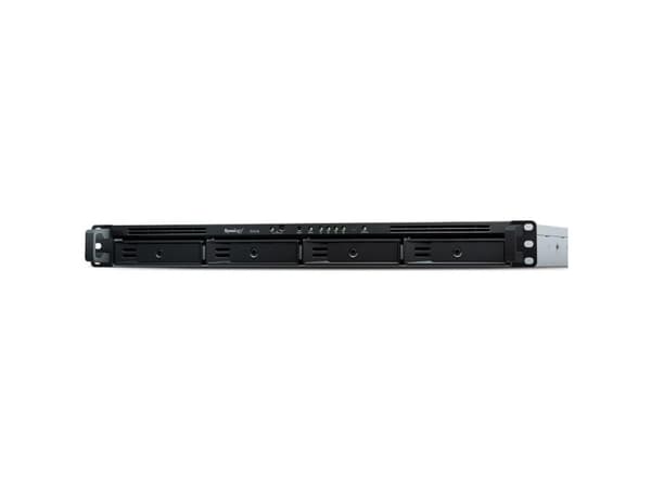 Synology RX418 Expansion Unit - Kabinett för lagringsenheter - 4 fack (SATA-600) - kan monteras i rack - 1U