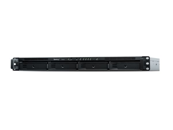 Synology RX418 Expansion Unit - Kabinett för lagringsenheter - 4 fack (SATA-600) - kan monteras i rack - 1U