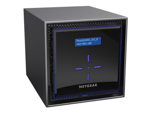 NETGEAR ReadyNAS 422 NAS Skrivbord Nätverksansluten (Ethernet) Svart C3338 Svart