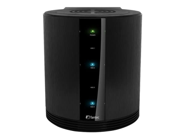 FANTEC SQ-35RU3e - Hårddiskmatris - 4 fack (SATA-300) - SATA 3Gb/s, USB 3.0 (extern) Svart